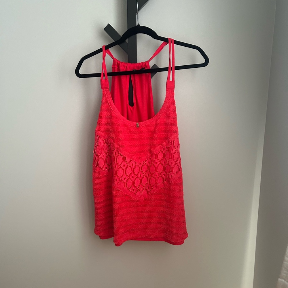 Coral tank top Point Zero